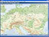 Map background examples | General map - Europe.