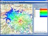 Isochrones | Calculation of stopway times or distances. Visualization on map background.